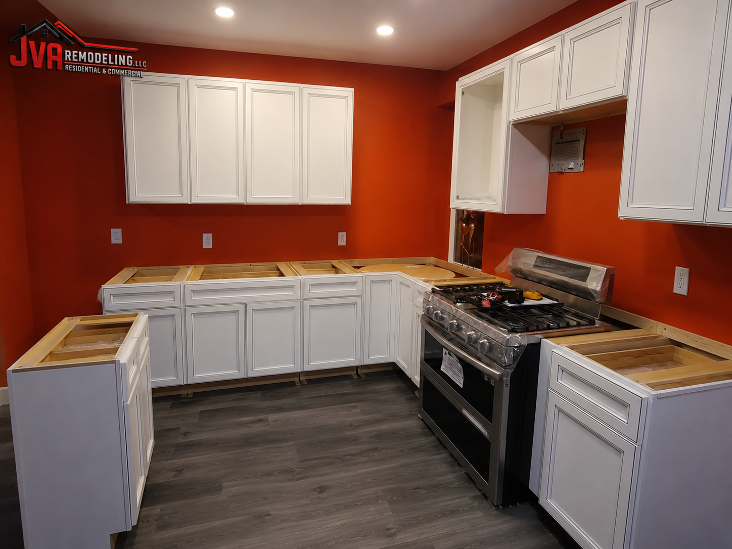 Professional cabinet installation