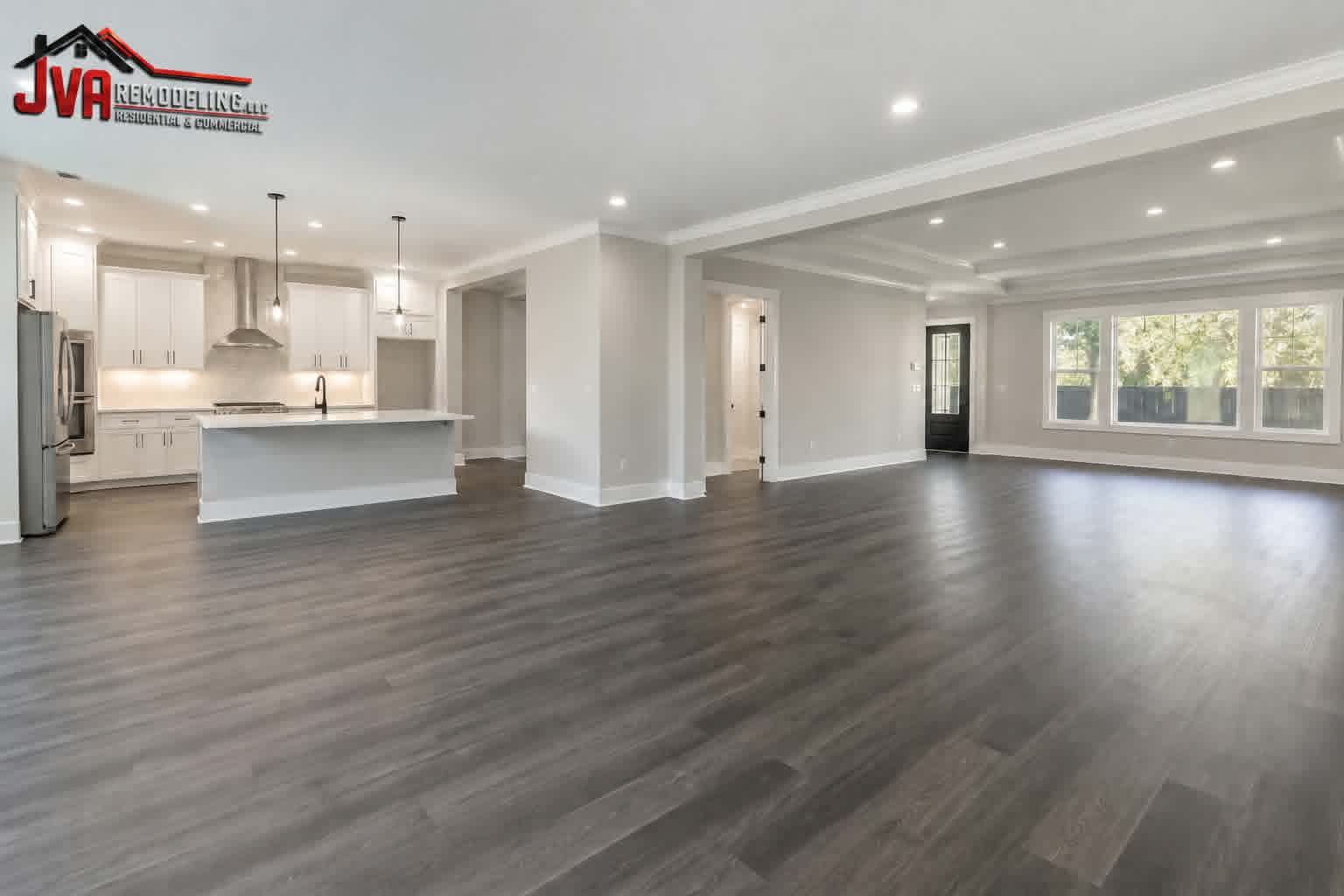 Professional flooring installation